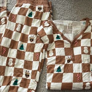 Women’s Little Sleepies Holiday Checks Pajamas